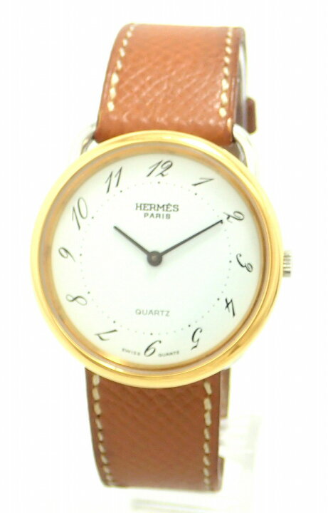 楽天市場】【ウォッチ】HERMES エルメス アルソー デイト ホワイト文字  