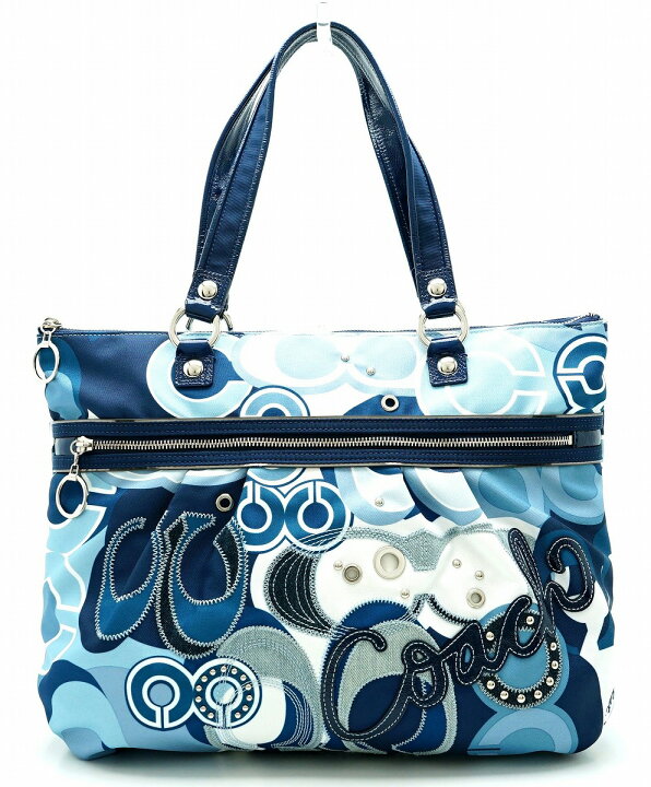 楽天市場】【バッグ】COACH コーチ ニュー ポピー ポップ C デニム  