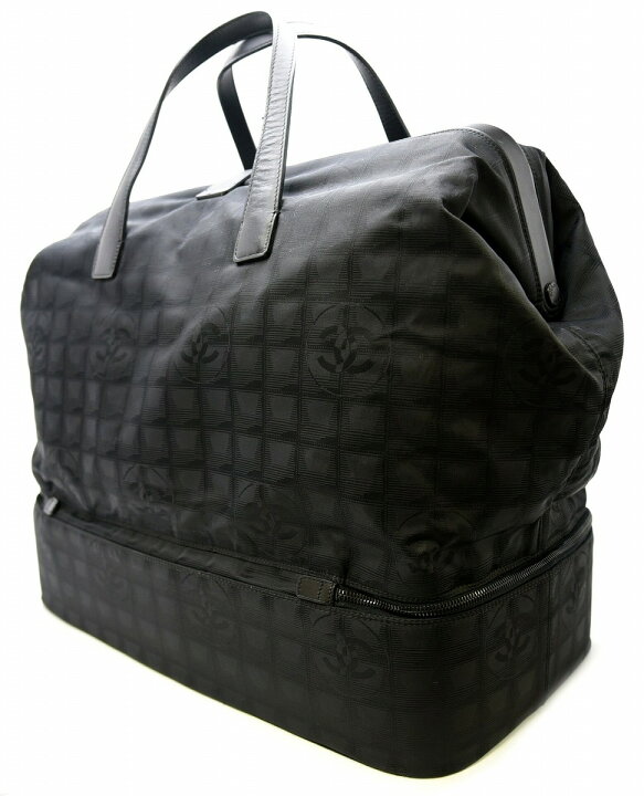 シャネル ニュートラベルライン ボストンバッグ ハンドバッグ 