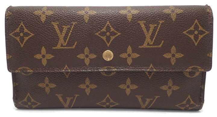 楽天市場】【財布】LOUIS VUITTON ルイ ヴィトン モノグラム ポルト 