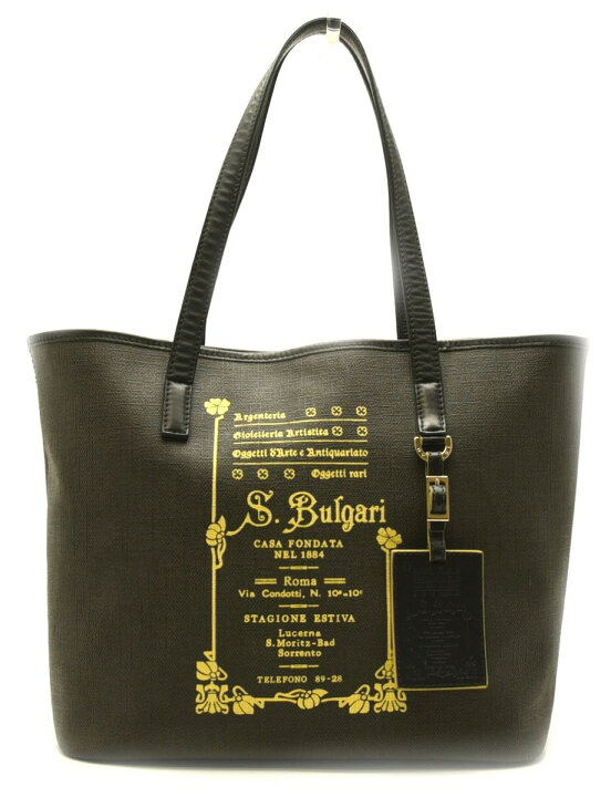 楽天市場】【バッグ】BVLGARI ブルガリ コレツィオーネ トートバッグ 