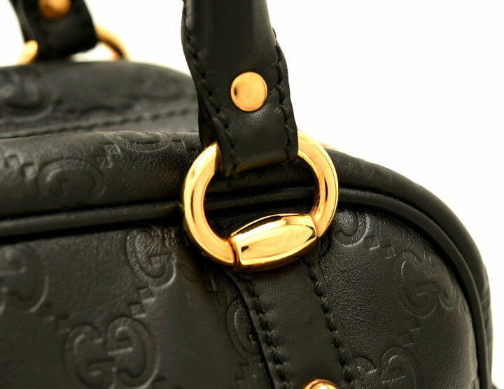 楽天市場】【バッグ】GUCCI グッチ グッチシマ ミニボストン 