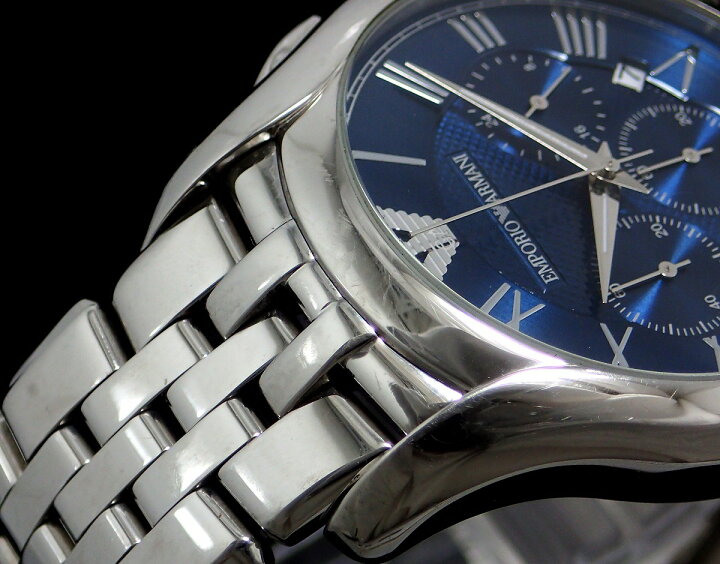 楽天市場】【ウォッチ】EMPORIO ARMANI エンポリオ アルマーニ クロノ 