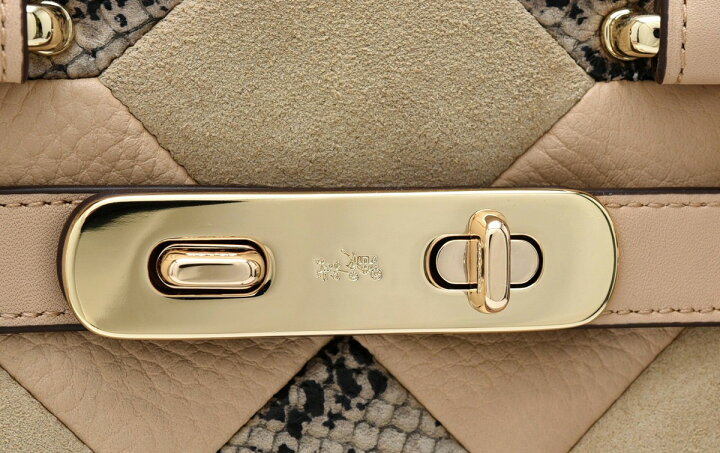 楽天市場】【バッグ】COACH コーチ スワッガー 27 パッチワーク  