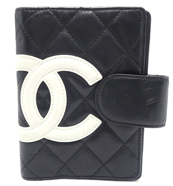楽天市場】CHANEL シャネル カンボンライン 手帳カバー 6穴式 システム  