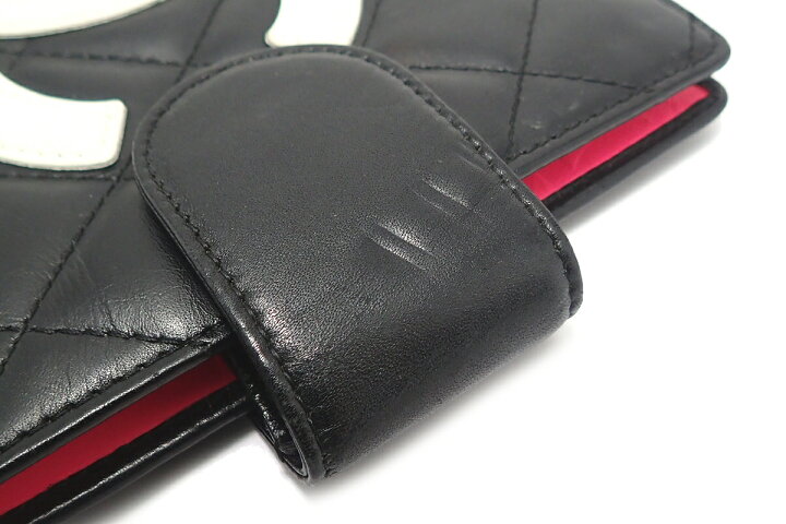 楽天市場】CHANEL シャネル カンボンライン 手帳カバー 6穴式 システム  