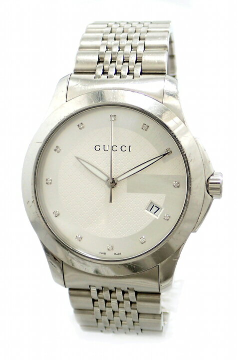 楽天市場】【ウォッチ】GUCCI グッチ Gタイムレス コレクション デイト  