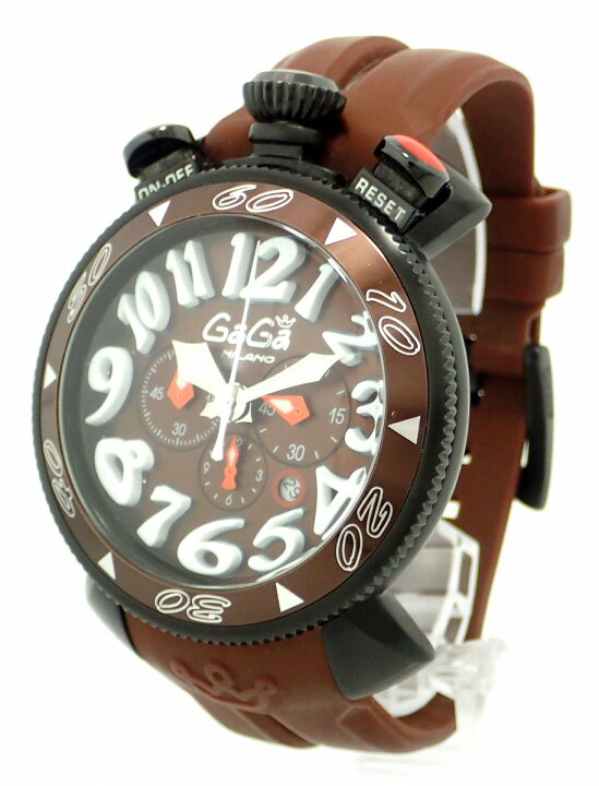楽天市場】【ウォッチ】GaGa MILANO ガガ ミラノ クロノグラフ 48mm 