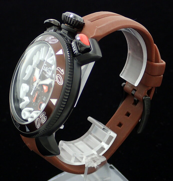 楽天市場】【ウォッチ】GaGa MILANO ガガ ミラノ クロノグラフ 48mm 