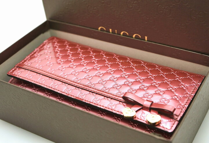 楽天市場】【未使用品】【財布】GUCCI グッチ マイクログッチシマ 