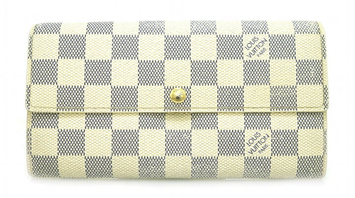 楽天市場】【財布】LOUIS VUITTON ルイ ヴィトン ダミエアズール  