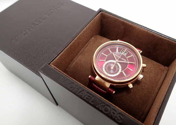 楽天市場】【ウォッチ】MICHAEL KORS マイケル コース ソーヤー クロノ 