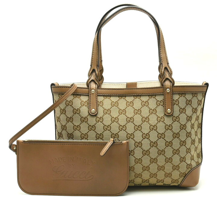 楽天市場】【バッグ】GUCCI グッチ GGキャンバス トートバッグ 
