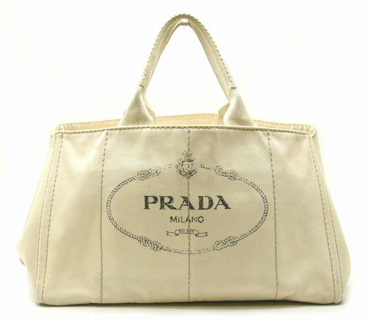 楽天市場】【バッグ】PRADA プラダ CANAPA カナパトート トートバッグ 