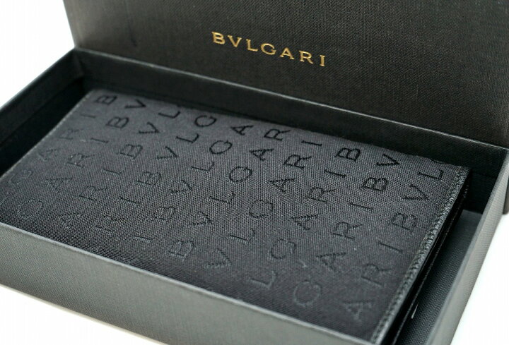 楽天市場】【財布】BVLGARI ブルガリ レッタレ ロゴマニア 二つ折 長  