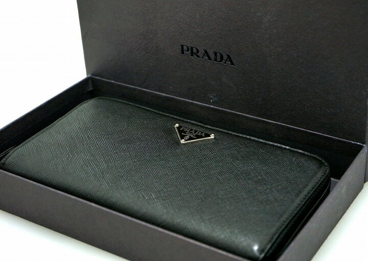 楽天市場】【財布】PRADA プラダ ラウンドファスナー 長財布 SAFFIANO  