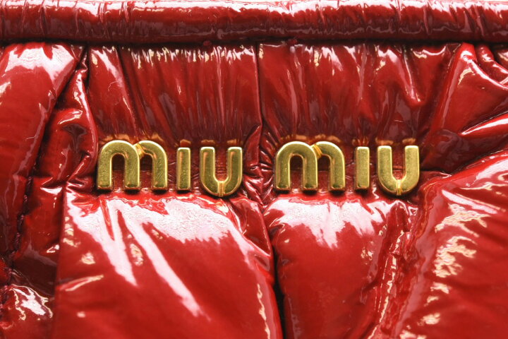 楽天市場】【バッグ】Miu Miu ミュウ ミュウ マテラッセ ハンドバッグ 