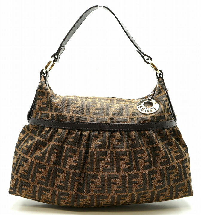 楽天市場】【バッグ】FENDI フェンディ ズッカ柄 ハンドバッグ  