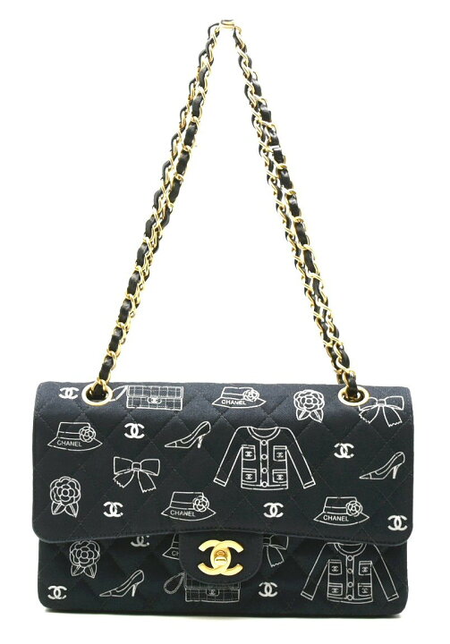 楽天市場】【バッグ】CHANEL シャネル アイコンプリント マトラッセ  
