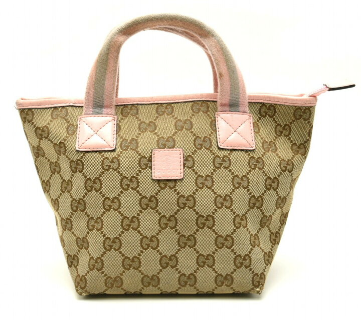 楽天市場】【バッグ】GUCCI グッチ キッズライン GGキャンバス トート  