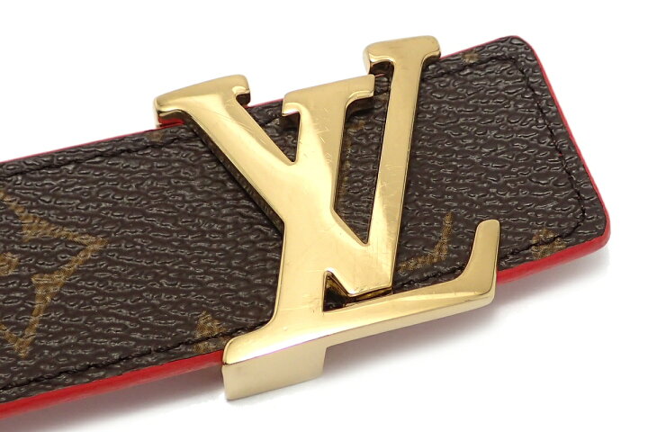 楽天市場】LOUIS VUITTON ルイ ヴィトン モノグラム サンチュール LV  