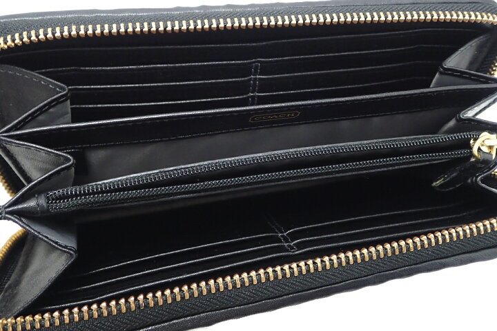 楽天市場】【財布】COACH コーチ マディソン ギャザード レザー 