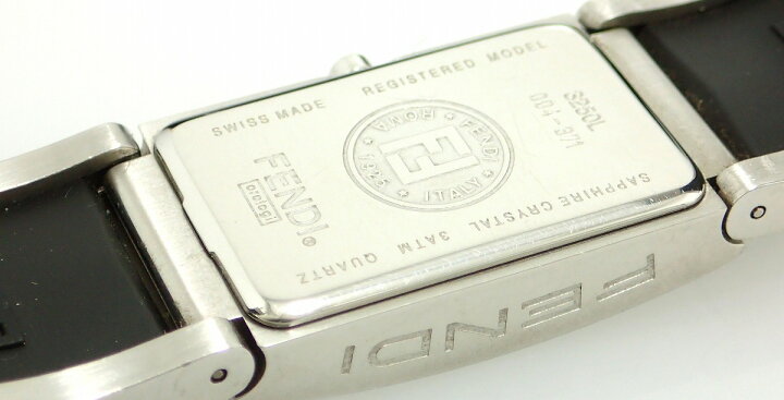 楽天市場】【ウォッチ】FENDI フェンディ ブラックダイアル レディース  