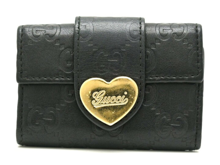 楽天市場】GUCCI グッチ グッチシマ 6連キーケース GG柄 レザー ハート 
