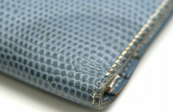 楽天市場】【財布】HERMES エルメス ベアン 2つ折 長財布 リザード  