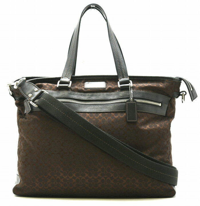 楽天市場】【バッグ】COACH コーチ ミニシグネチャー トートバッグ  