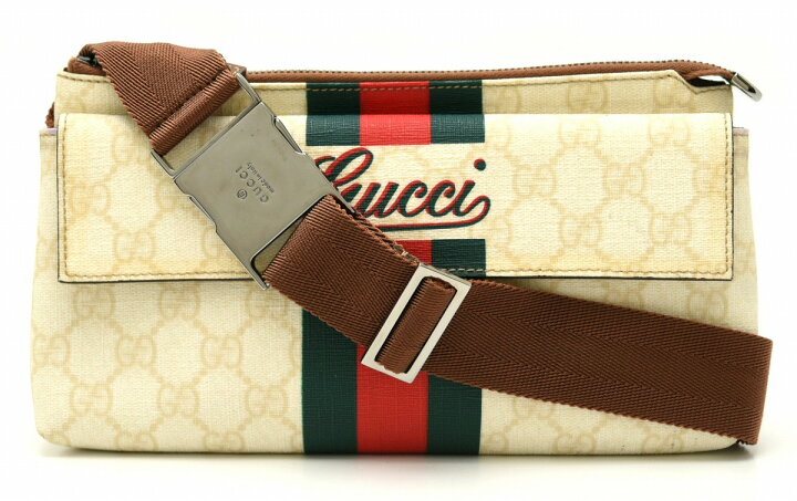 楽天市場】【バッグ】GUCCI グッチ GGプラス シェリーライン ウエスト 