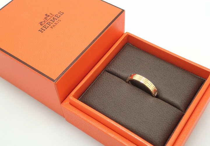 楽天市場】【ジュエリー】HERMES エルメス キリム リング 指輪 K18 750  