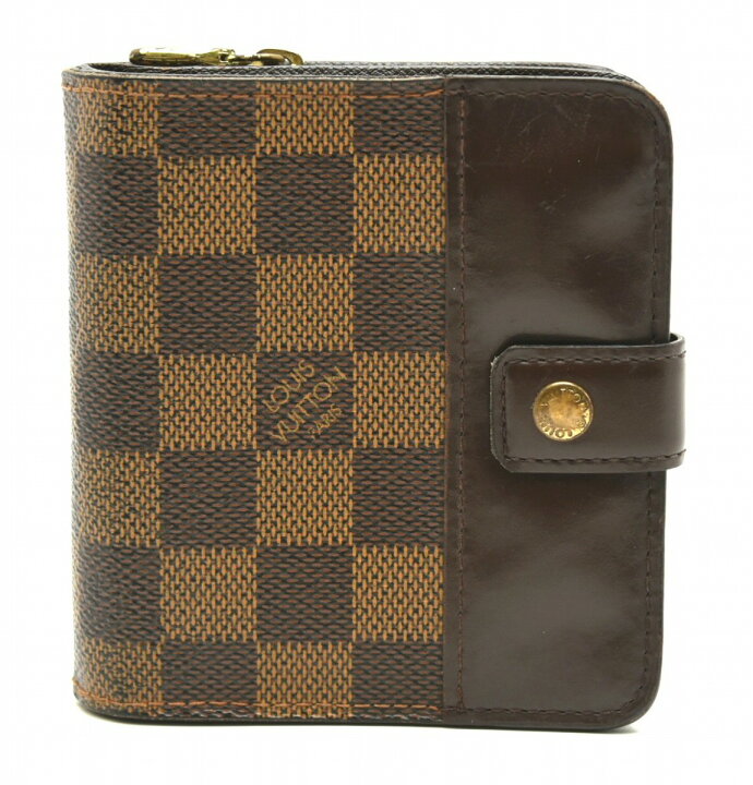 楽天市場】【財布】LOUIS VUITTON ルイ ヴィトン ダミエ コンパクト  