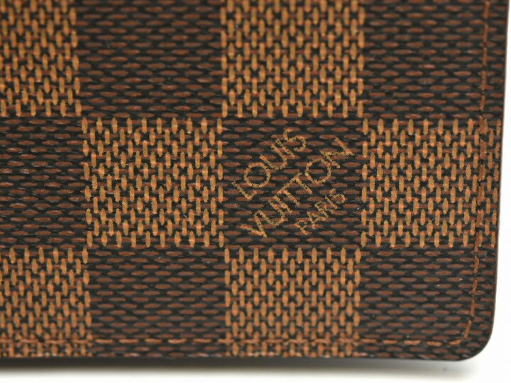 楽天市場】LOUIS VUITTON ルイ ヴィトン ダミエ ポルト2カルト ヴェル 