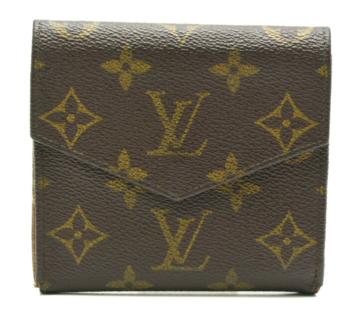 楽天市場】【財布】LOUIS VUITTON ルイ ヴィトン モノグラム ダブル 