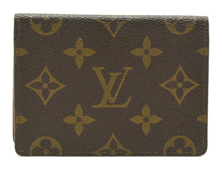 楽天市場】LOUIS VUITTON ルイ ヴィトン モノグラム ポルト2カルト 