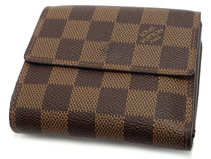 楽天市場】【財布】LOUIS VUITTON ルイ ヴィトン ダミエ ポルトモネ 