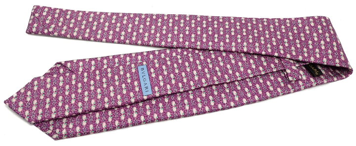 楽天市場】【未使用品】BVLGARI ブルガリ セブンフォールド ネクタイ  