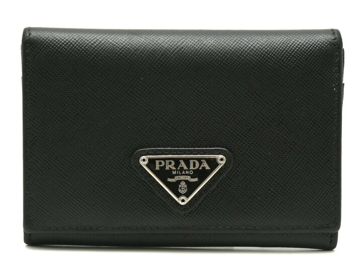 楽天市場】PRADA プラダ カードケース 名刺入れ 型押しレザー NERO 黒 