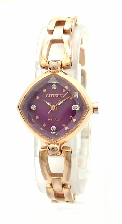 楽天市場】【ウォッチ】CITIZEN シチズン Wicca ウィッカ パープル 