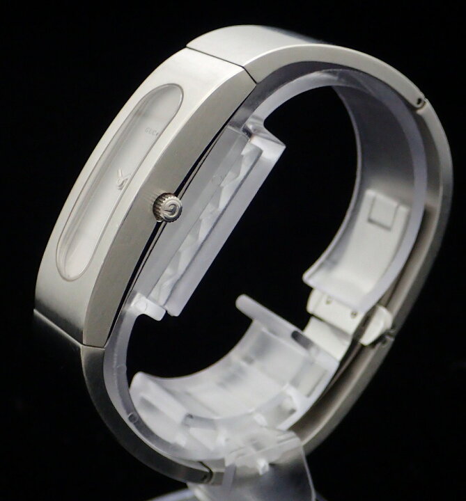 楽天市場】【ウォッチ】GUCCI グッチ バングル ウォッチ シルバー文字  