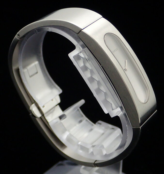 楽天市場】【ウォッチ】GUCCI グッチ バングル ウォッチ シルバー文字  