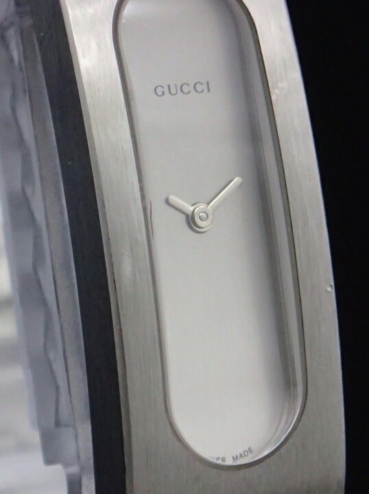 楽天市場】【ウォッチ】GUCCI グッチ バングル ウォッチ シルバー文字  