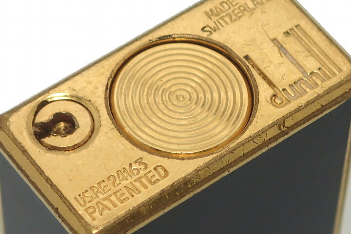 楽天市場】dunhill ダンヒル ローラー ガスライター ライター ゴールド  