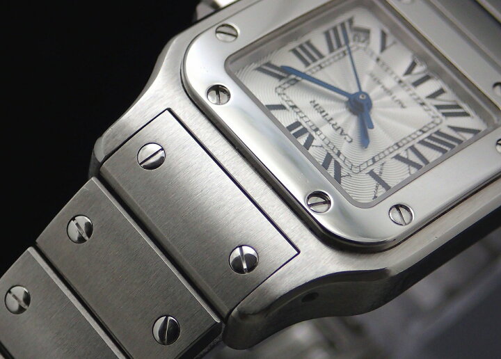 楽天市場】【ウォッチ】Cartier カルティエ サントスガルベ SM デイト  