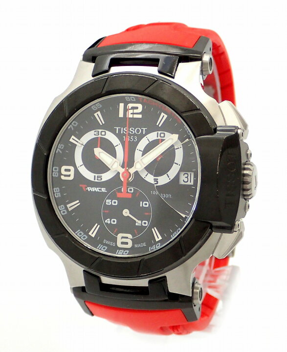 楽天市場】【ウォッチ】TISSOT ティソ Tレース クロノグラフ デイト 