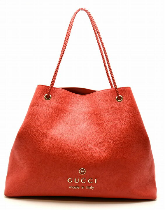 楽天市場】【バッグ】GUCCI グッチ ロゴ レザー ショルダーバッグ 