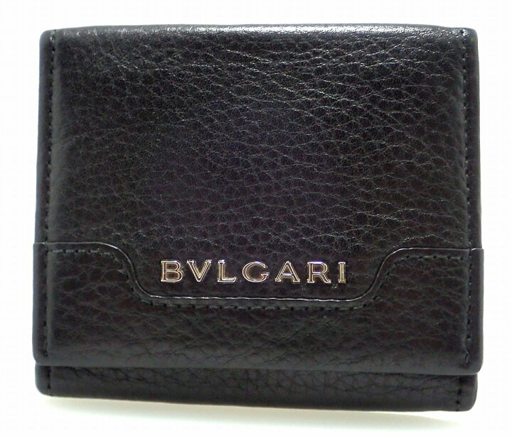 楽天市場】【財布】BVLGARI ブルガリ コインケース 小銭入れ レザー 黒  