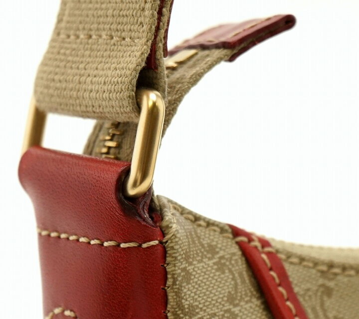 楽天市場】【バッグ】CELINE セリーヌ マカダム柄 ショルダーバッグ  