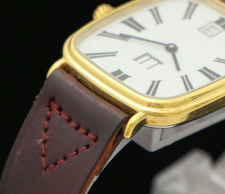 楽天市場】【ウォッチ】dunhill ダンヒル レクタンギュラー ホワイト 